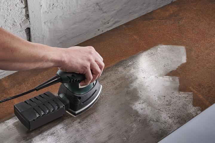 Immagine prodotto wolfcraft 10 fogli abrasivi adesivi 2 pezzi corindone K80 (80)