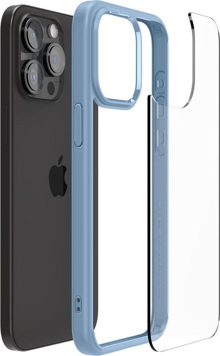 Actual product image Spigen Ultra Hybrid, sierra blue - iPhone 15 Pro Max (Apple iPhone 15 Pro Max)