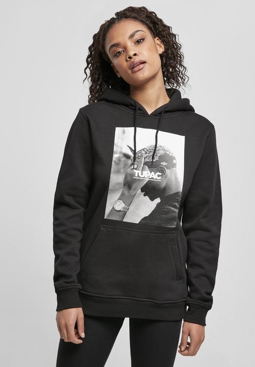 Produktbild Mister Tee Ladies 2Pac F*ck The World Hoody heather grey XXL (XL)