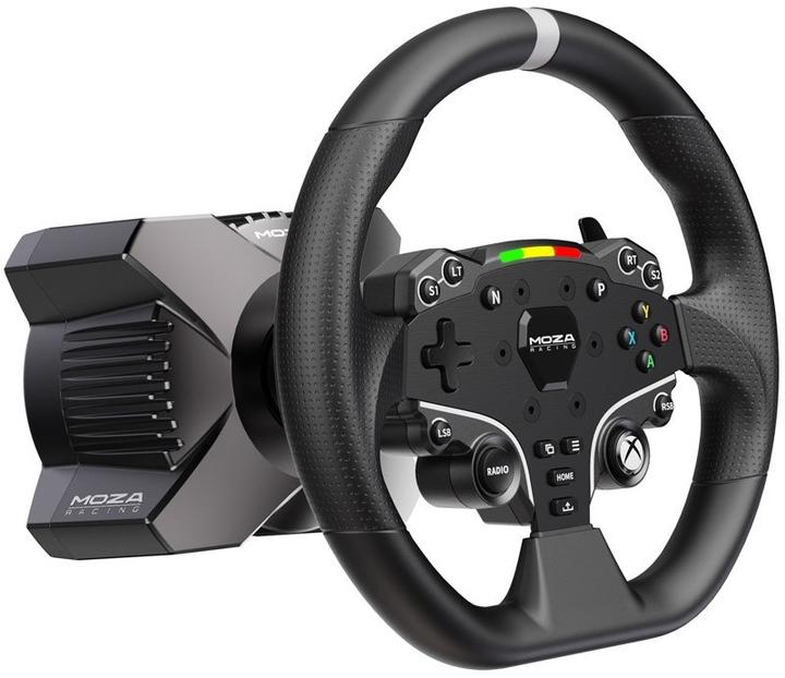 Productafbeelding Moza R3 Racing Set (R3 DD wielbasis, ES wiel, SR-P Lite pedalen, tafelbevestiging) (Xbox serie S, Xbox serie X, PC, Xbox One S, Xbox One X)