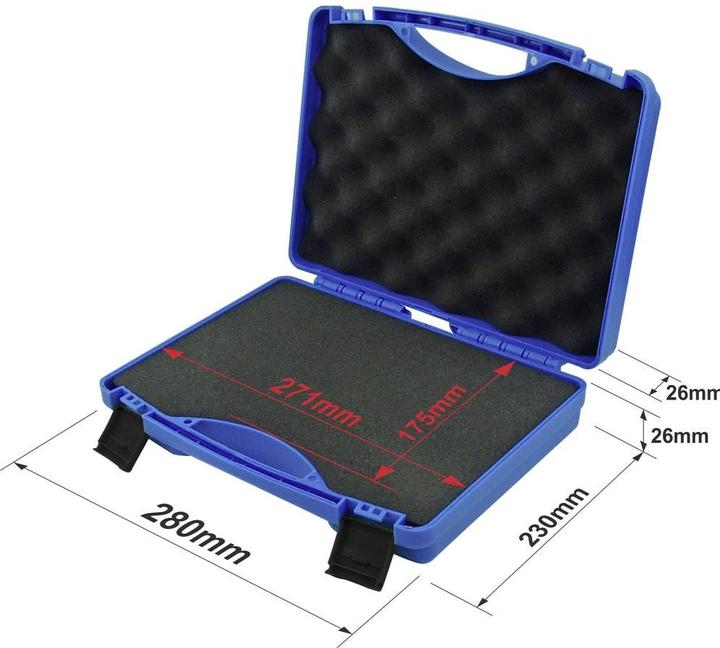 Actual product image Toolcraft TO-7565043 Universal tool case, unequipped (L x W x H) 280 x 230 (1 Piece)