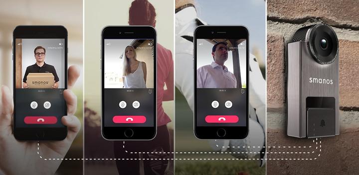Productafbeelding Smanos DB-20 slimme videodeurbel (App, WiFi)