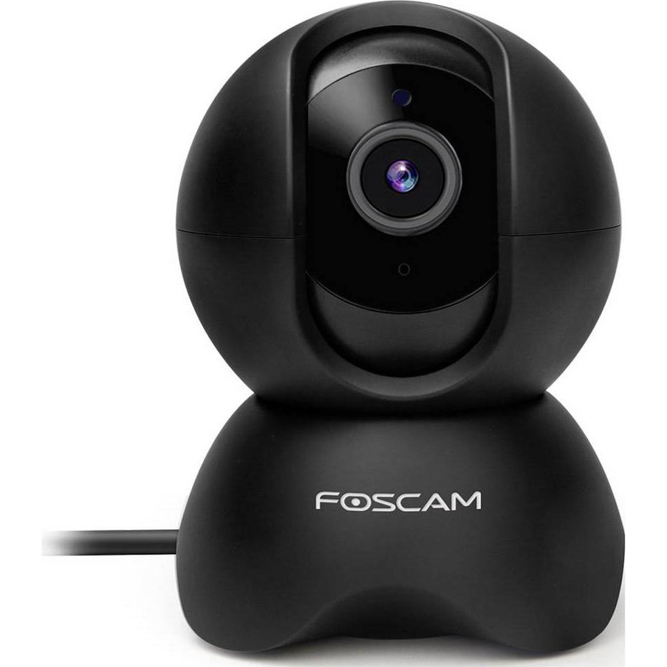 Foscam "X5 (schwarz)" (2592 x 1944 pixel), Telecamera di rete, Nero