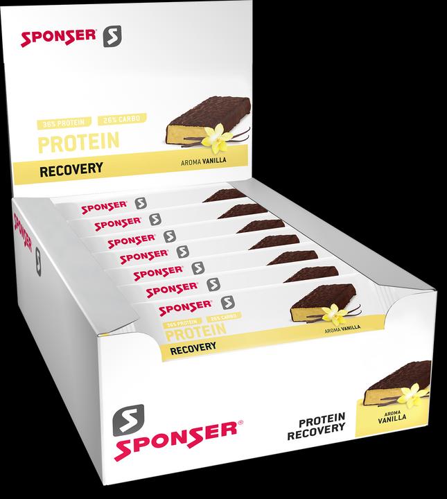 Produktbild Sponser Protein Recovery (Vanille, 25 Stk., 1250 g)