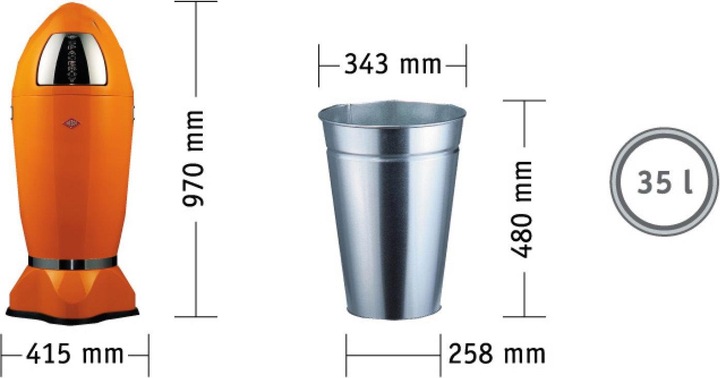 Actual product image Wesco Spaceboy (35 l)