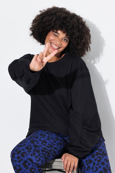 Produktbild Angel of Style Sweatshirt, A-Linie, geraffter Raglan-Langarm (54)