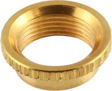Actual product image AllParts AP EP 4923-002 Nut for sw.toggle gold (Instrument spare parts)