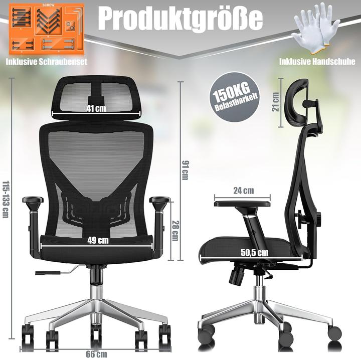 Produktbild Kesser Bürostuhl