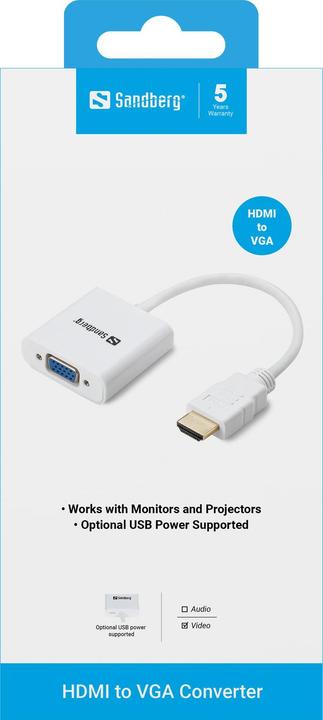 Actual product image Sandberg HDMI to