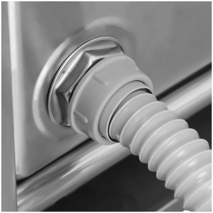 Image du produit Royal Catering Evier professionnel – 3 Bacs – 100 x 50 x 97 cm