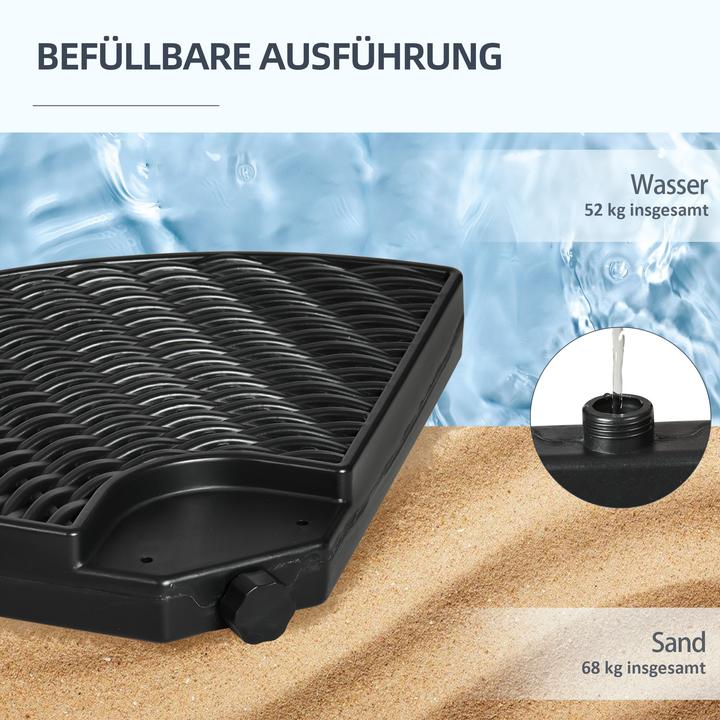 Produktbild Outsunny Sonnenschirmständergewicht