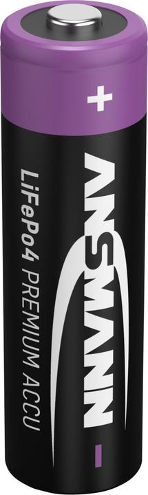Produktbild Ansmann Li-Ion Mignon-Akku, AA, LiFePo4, 3,2 V, 500 mAh (1 Stk., AA, 500 mAh)