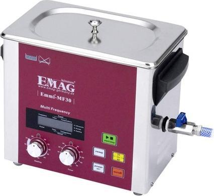 Emag EMMI MF30 Nettoyeur à ultrasons ménager atelier universel 3 l avec (40 kHz, 3000 ml)