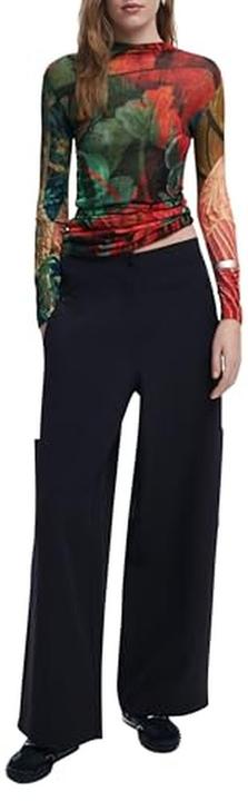 Actual product image Desigual Coloured Pattern Long Sleeve Knitwear (M)
