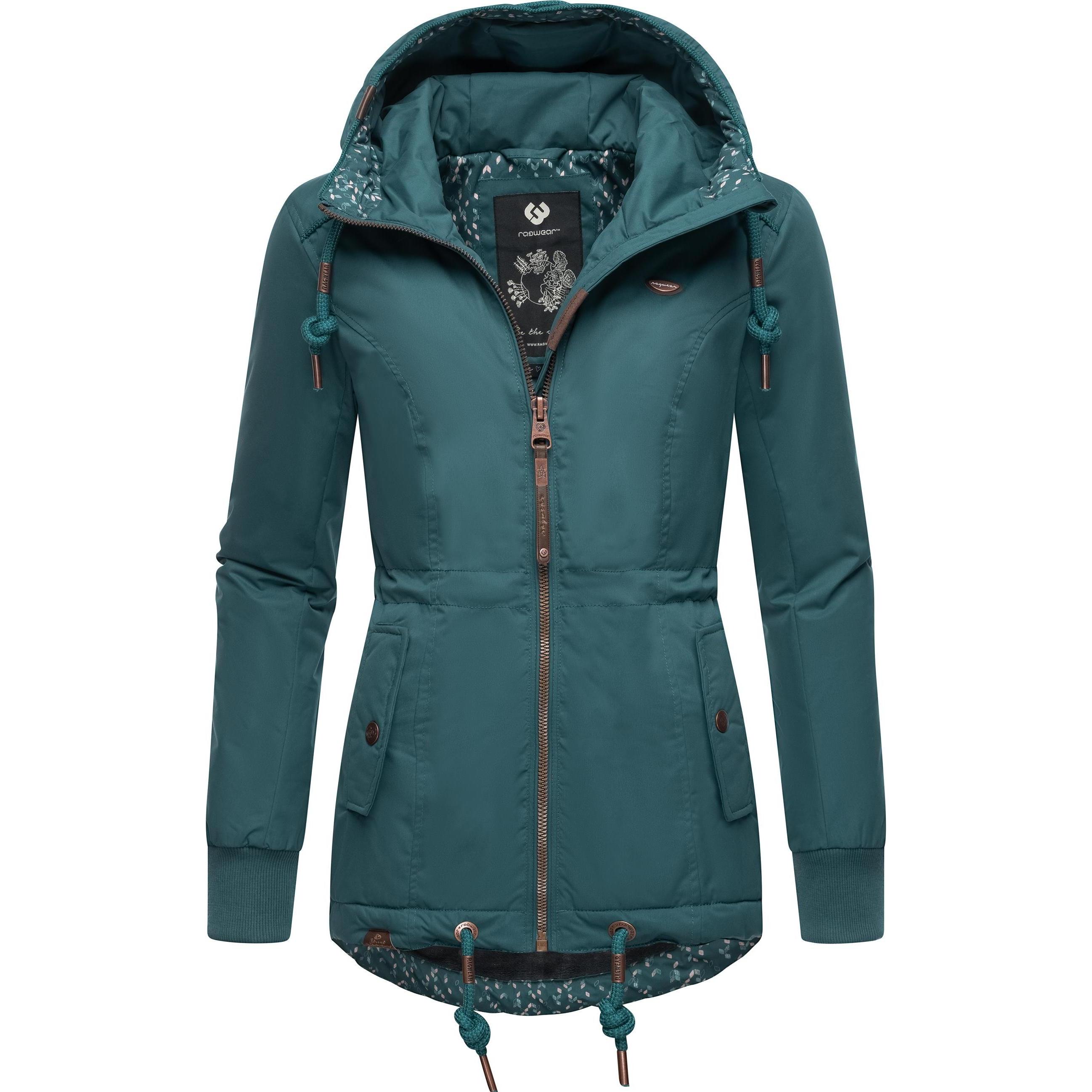 Ragwear, Damen, Jacke, YM-Danka (3XL), Grün, 3XL