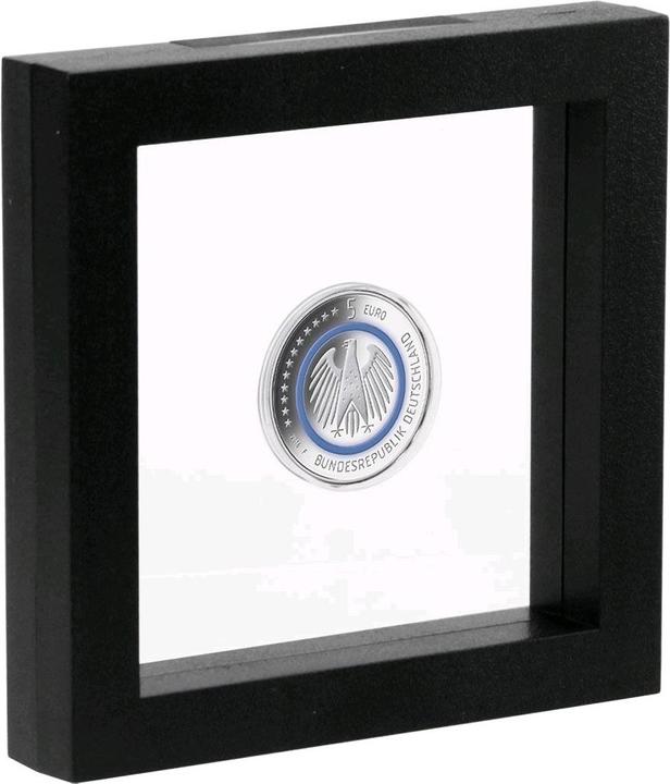 Produktbild Safe Schweberahmen schwarz f.5-Münzen.4502 (13 x 13 cm)