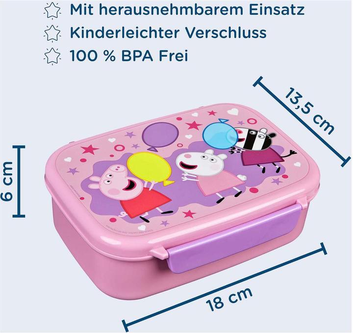 Produktbild Scooli Lunchbox Peppa Pig
