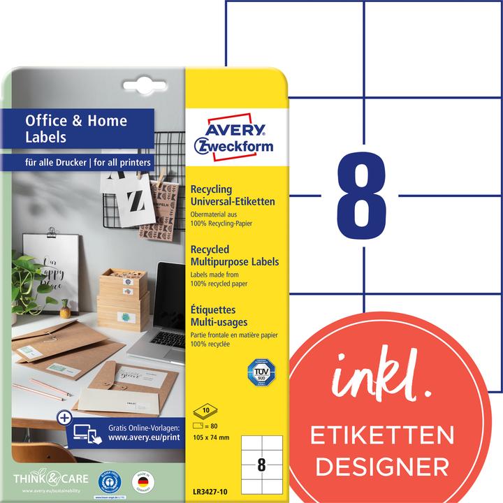 Productafbeelding Avery Universele etiketten