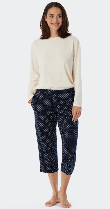 Produktbild Schiesser Mix & Relax Organic Cotton Schlafanzug Hose 3/4 lang (38)