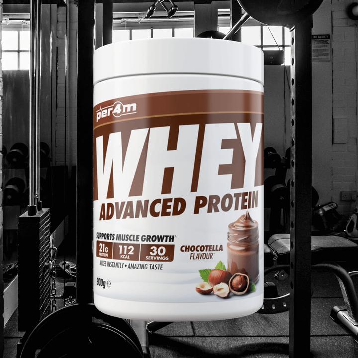 Actual product image Per4m Whey Advanced Protein (900.90 g, 1 x, Chocotella)