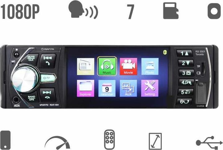 Actual product image Manta RS5501 Toronto (MirrorLink)
