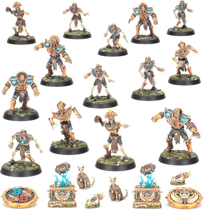 Produktbild Games Workshop Blood Bowl - Team Rois des Tombes (Kunststoff)