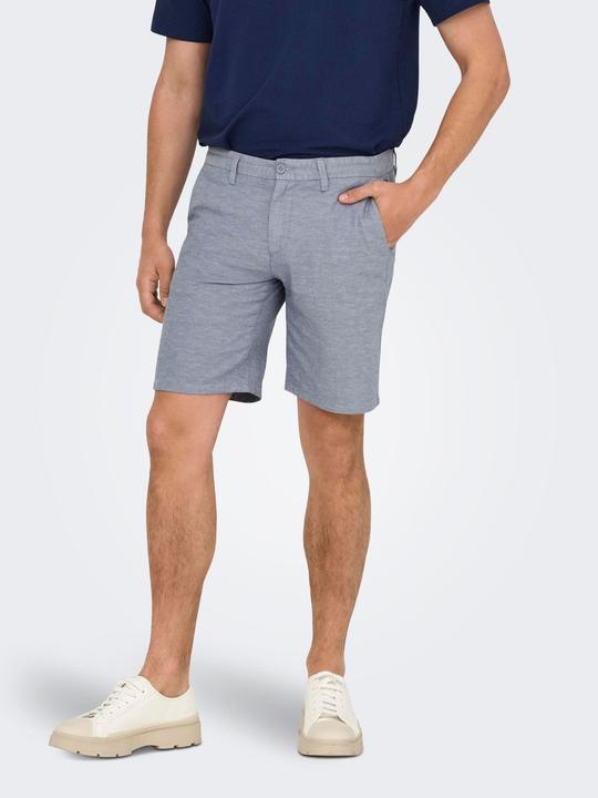 Produktbild Only & Sons Onsmark 0011 Cotton Linen Shorts Noos (XS)