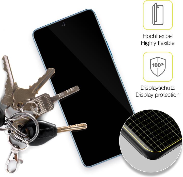 Produktbild Dipos Displayschutzfolie Full-Cover 3D (2 Stück, Honor Magic 4 Lite)