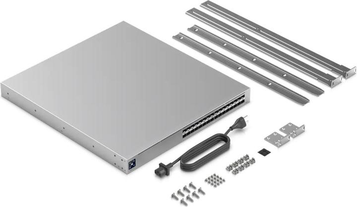 Produktbild Ubiquiti Switch full managed Layer3 32 Port • 32x SFP28 • 19 • UniFi • USW-Pro-XG-Aggregation (32 Ports)