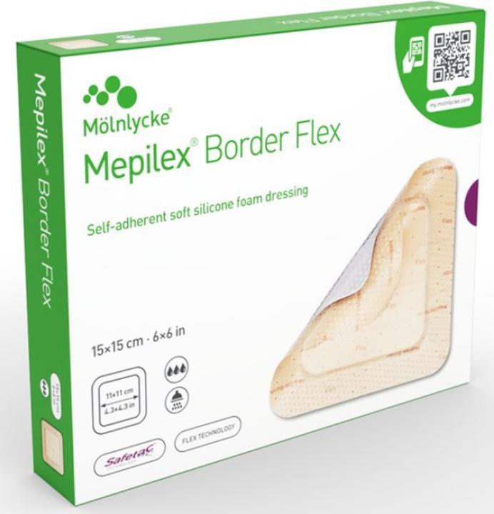 Produktbild Mepilex Border Flex 15x15cm 5 (5 x)