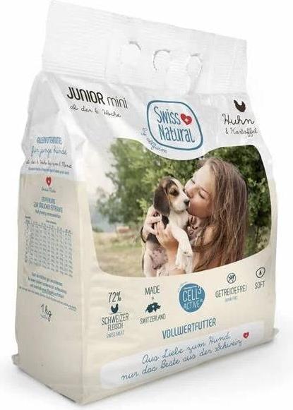 Swiss natural Soft Junior Mini Chicken & Potato 1 kg (Junior, 1 pcs., 1000 g)