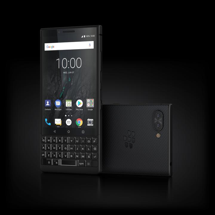 Image du produit BlackBerry Key2 (128 Go, Noir, 4.50", Double SIM hybride, 12 Mpx, 4G)