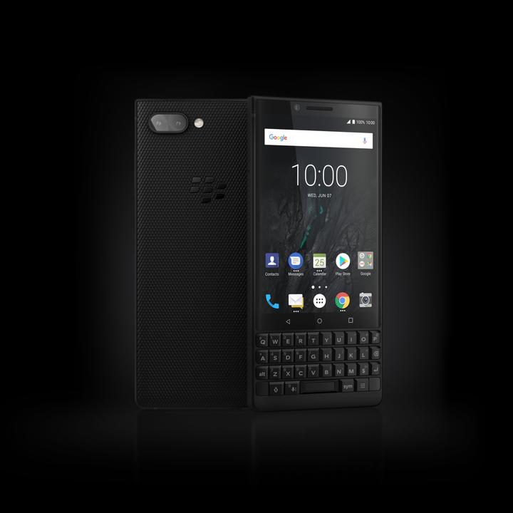 Image du produit BlackBerry Key2 (128 Go, Noir, 4.50", Double SIM hybride, 12 Mpx, 4G)