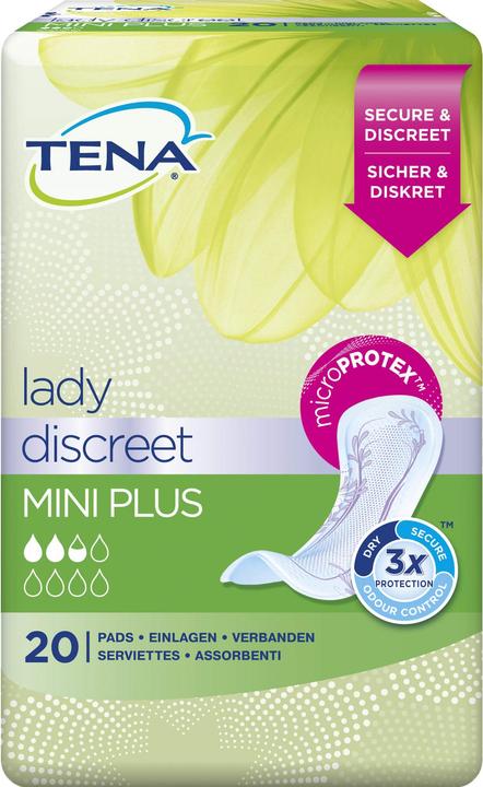 Actual product image Tena Lady Discreet Mini Plus (20 x, Mini)