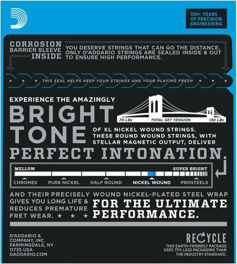 Produktbild D'Addario Exl110-7 (7 x, E-Gitarre, 0.06")