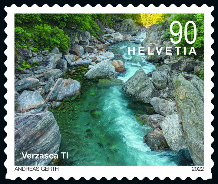 Produktbild Schweizerische Post Briefmarken Fr. 0.90