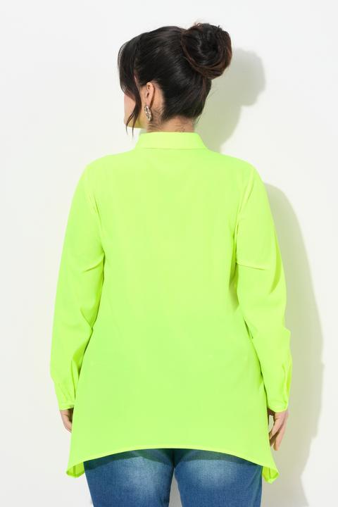 Actual product image Angel of Style Bluse, A-Linie, Metallic-Schriftzug, Zipfelsaum (54)