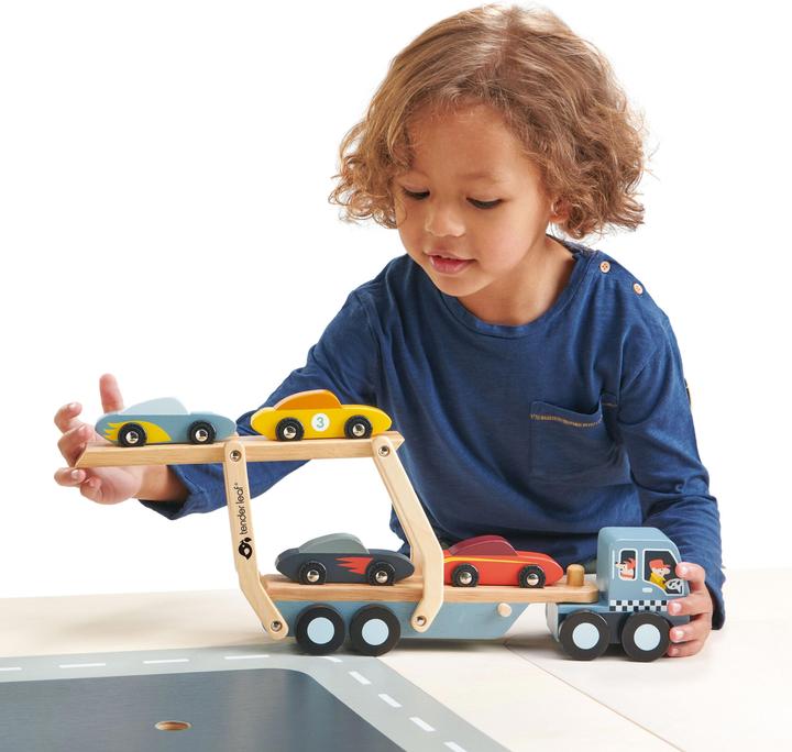 Actual product image Tender Leaf Toys Car Transporter