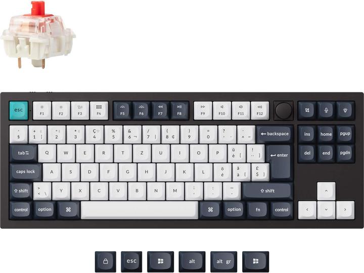 Produktbild Keychron Q3 Max (CH, Kabellos, Kabelgebunden)