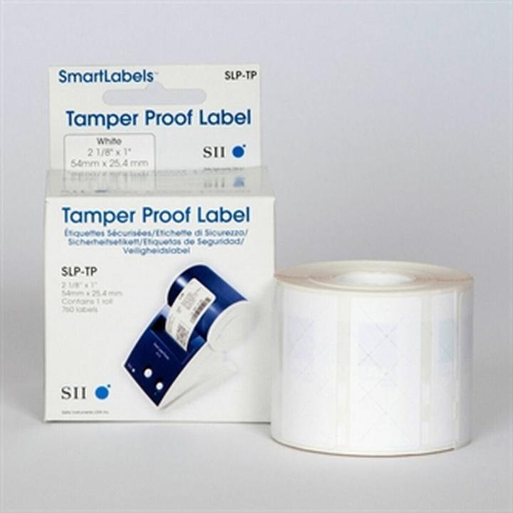 Produktbild Seiko SLP-TP Manipulationssicheres Etikett, 1 Rolle à 760 Etiketten (5.40 cm)