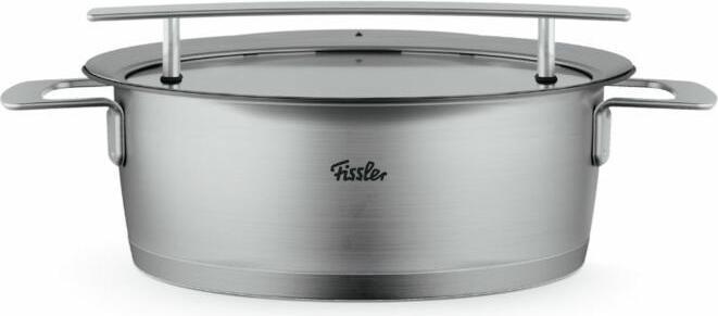 Produktbild Fissler Bratentopf 24cm (Bräter + Schmortopf, Kochtopf, Edelstahl, 24 x 10 cm)