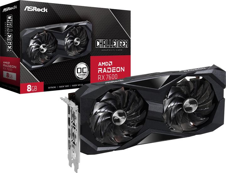 Image du produit AsRock Radeon RX 7600 Challenger OC (8 Go)