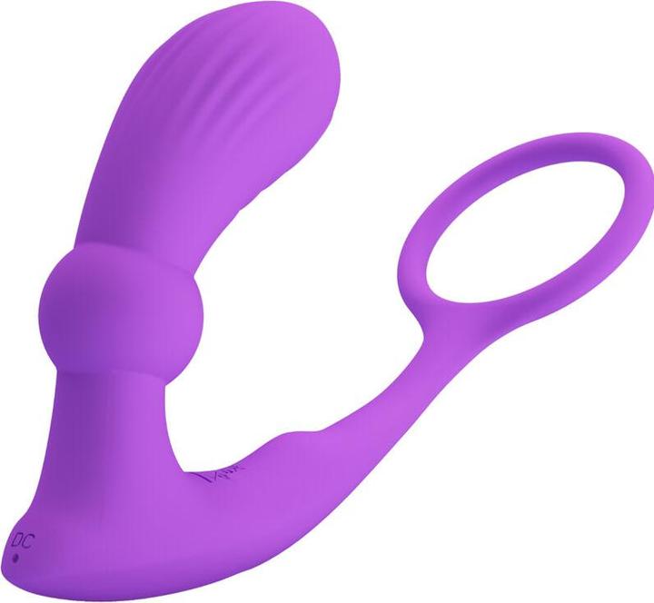 Produktbild Pretty Love Warren Violet Analring & Vibrator