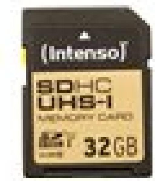 Produktbild Intenso SDHC Card (32 GB, SDHC, U1, UHS-I)
