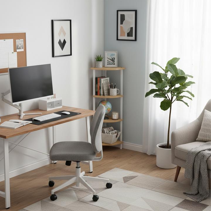 Produktbild Relaxdays Eckregal (44.50 x 31.50 x 125 cm)