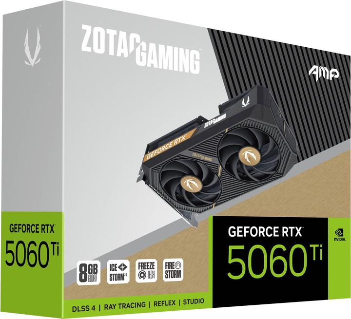 Actual product image Zotac GeForce RTX 5060 Ti AMP (8 GB)