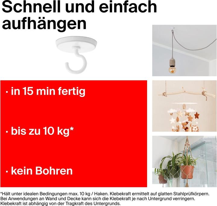 Actual product image Fischer GOW Klebehaken Multipack