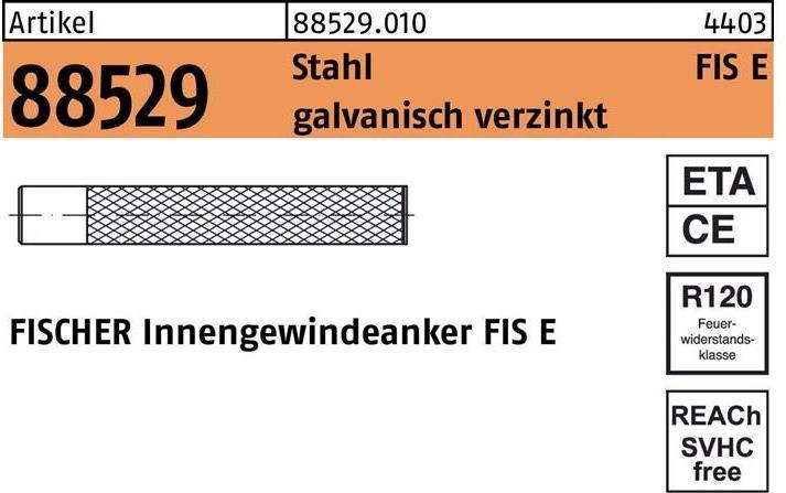 Produktbild Fischer Innengewindeanker FIS E 15x85 M10 (10 Stk.)