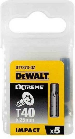 Immagine prodotto DeWalt Dewa Bit Box DT70559T 25mm T40 25pz DT70559TQZ