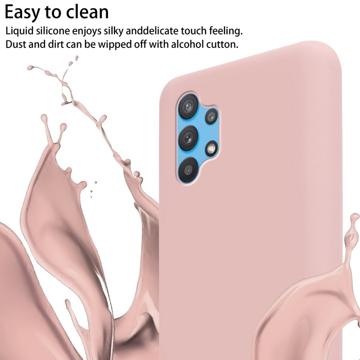 Actual product image Cadorabo TPU Cover Mobile Phone Chain Liquid (Samsung Galaxy A32 5G)